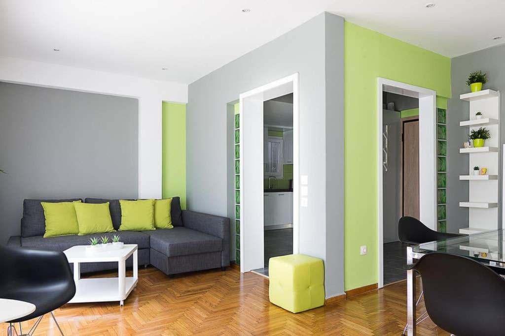 אתונה Brand New Stylish 2 Bedroom Apartment מראה חיצוני תמונה