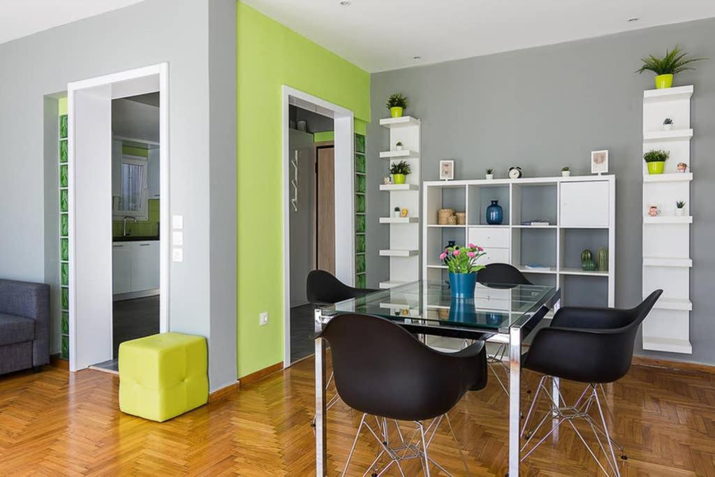 אתונה Brand New Stylish 2 Bedroom Apartment מראה חיצוני תמונה
